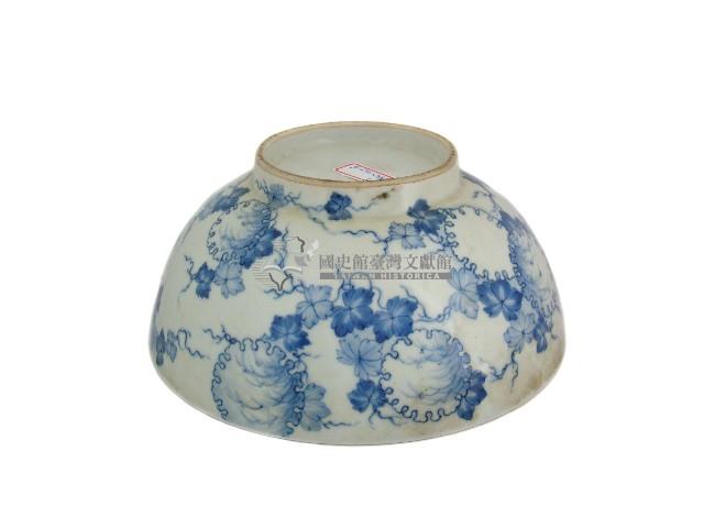 青花纏枝輪花紋碗藏品圖，第2張