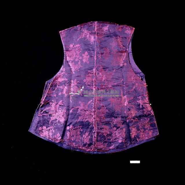 玄色褂袷大襟背心藏品圖，第2張