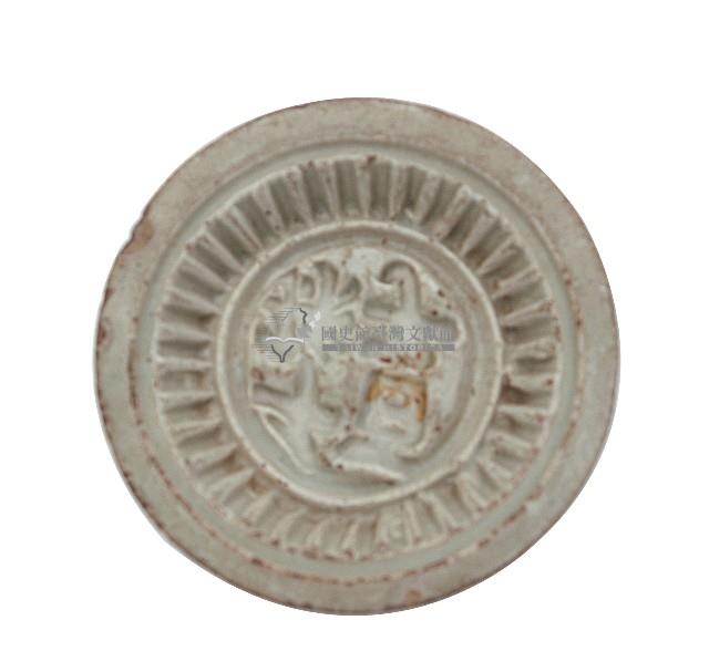 白釉陶製字款製粿模具藏品圖，第2張