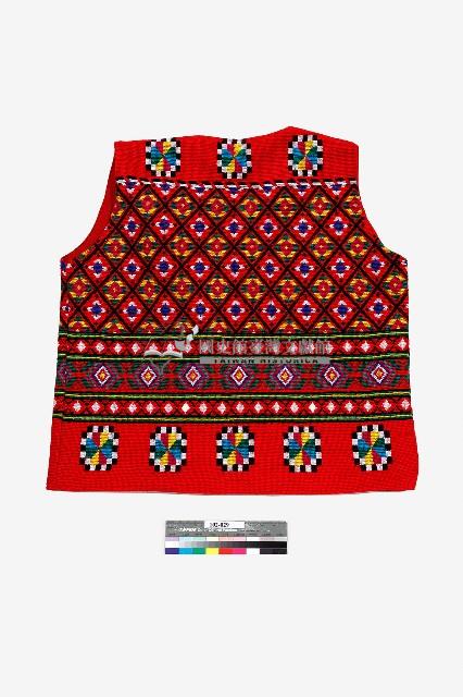 卑南族長老背心藏品圖，第2張