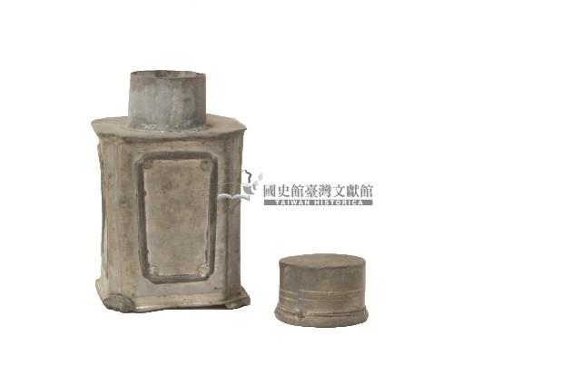 四倭角鍚製茶葉蓋罐藏品圖，第2張