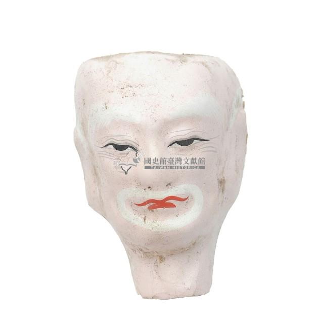 紙紮人臉孔紙糊面具藏品圖，第2張