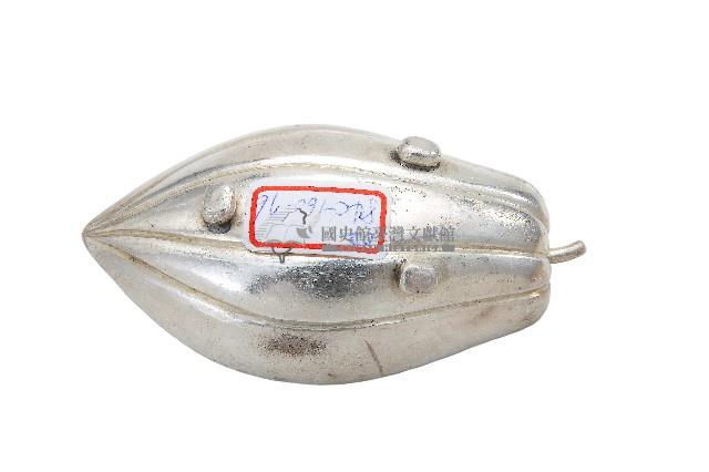 錦綾堂款銀製木瓜形皿藏品圖，第2張