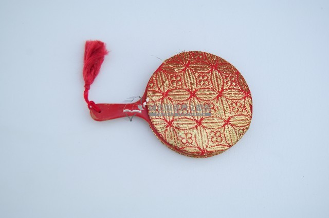 紅色塑膠柄隨身鏡藏品圖，第2張