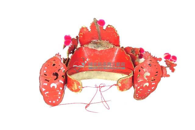 八家將衣飾之頭冠藏品圖，第2張