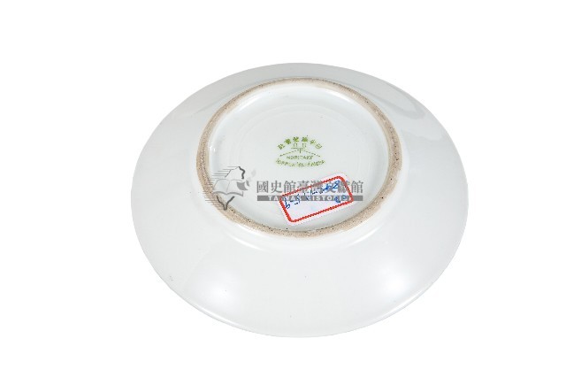金口白地瓷盤藏品圖，第2張