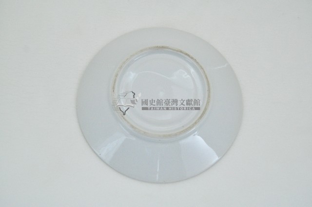 醬口五彩貼花折枝花卉紋咖啡碟藏品圖，第2張