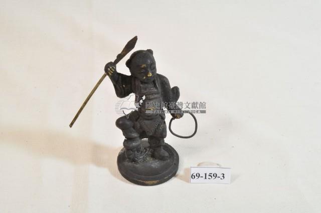 銅製三太子神像藏品圖，第2張