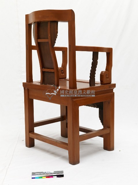 木製太師椅藏品圖，第2張