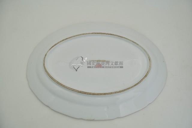 紅口白地橢圓形長盤藏品圖，第2張