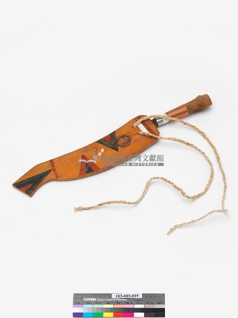 布農族佩刀藏品圖，第2張