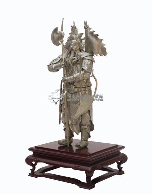 錫製門神鬱壘像藏品圖，第2張