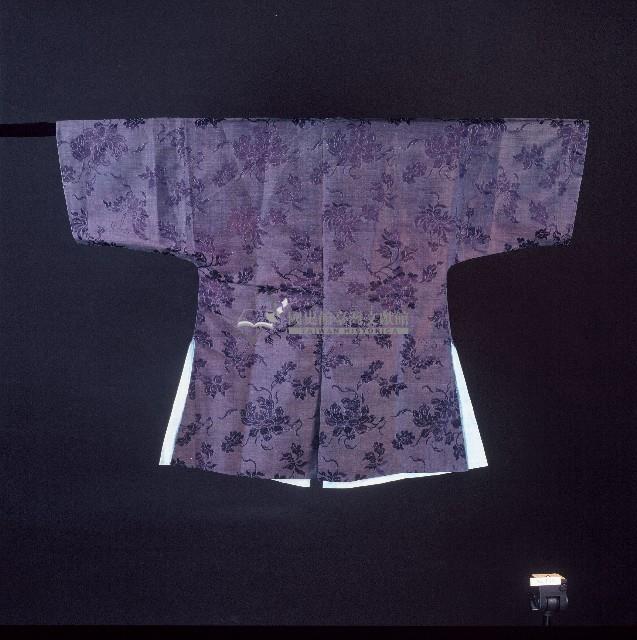 男用圓領對襟鎏金扣常服外褂藏品圖，第2張