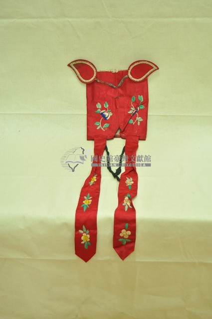 豫劇暗紅色帽藏品圖，第2張