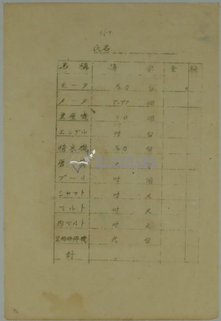昭和二十年張時修繳納台灣地租家屋稅領收證藏品圖，第2張