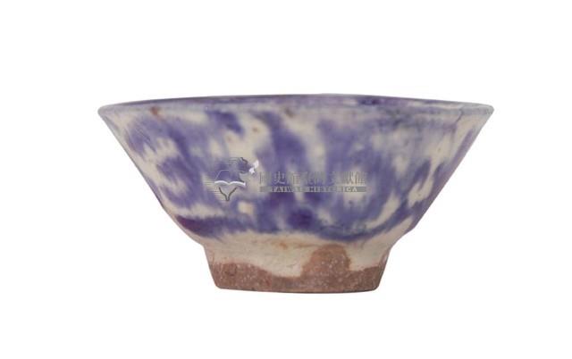 青花寫意纏枝花卉紋茶杯藏品圖，第2張