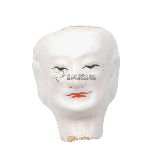 紙紮人臉孔紙糊面具藏品圖，第2張
