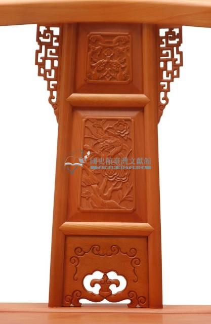 木製漢式太師椅藏品圖，第2張