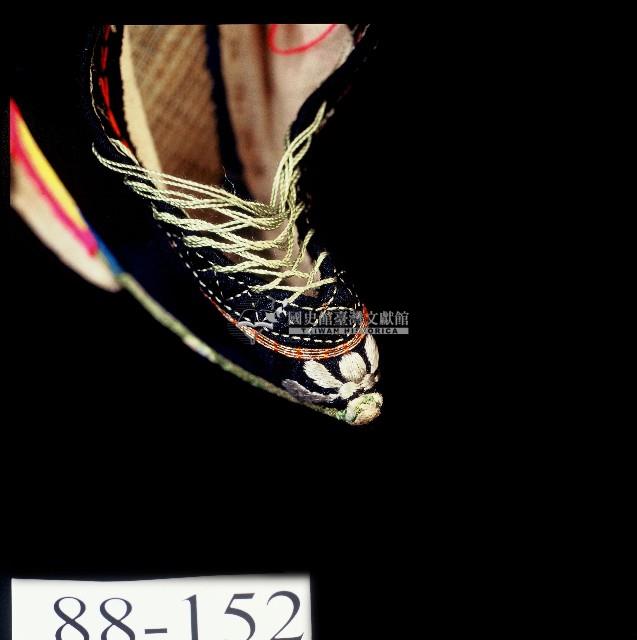 網眼提跟拽跟鼻彩布弓鞋藏品圖，第2張