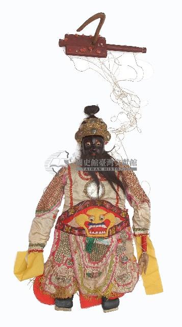 傀儡戲偶黑面人像樣式藏品圖，第2張