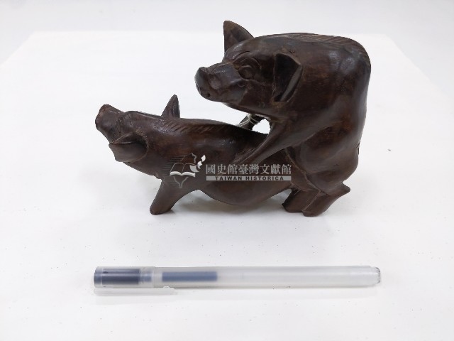 木雕豬隻藏品圖，第2張