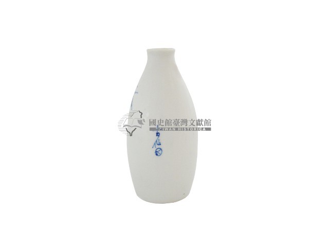 青花古仙款竹林紋窄口瓶藏品圖，第2張