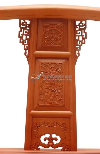 木製漢式太師椅藏品圖，第2張