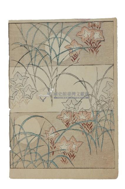 牽牛花版畫藏品圖，第2張