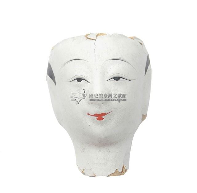 紙紮人臉孔紙糊面具藏品圖，第2張