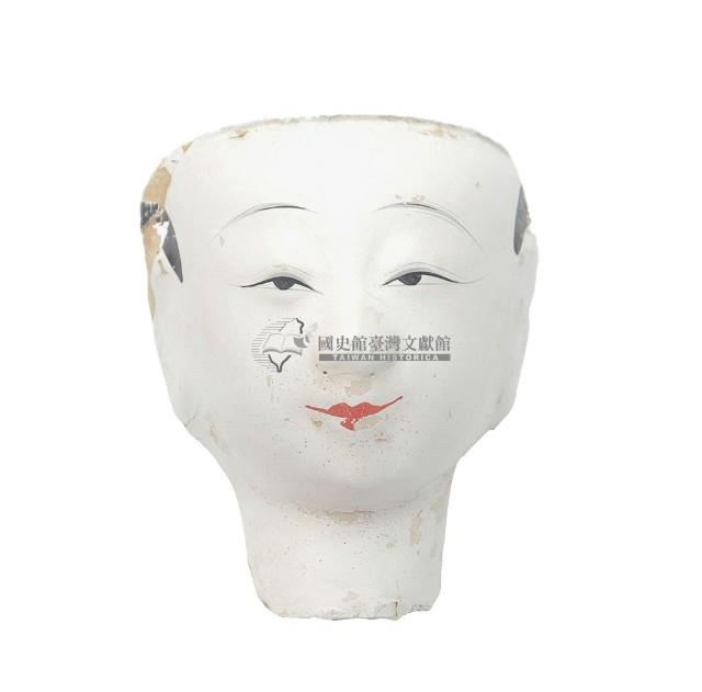 紙紮人臉孔紙糊面具藏品圖，第2張