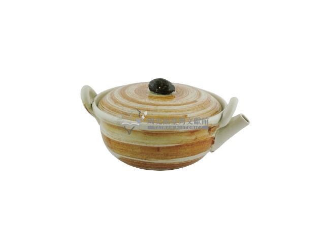 褐釉蓋碗壺藏品圖，第2張