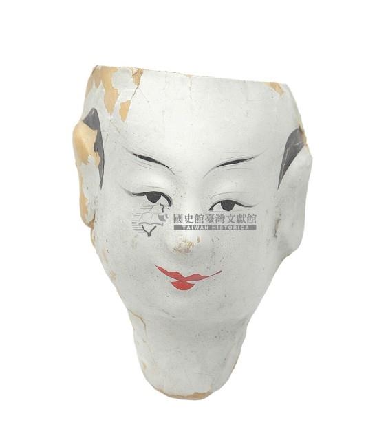紙紮人臉孔紙糊面具藏品圖，第2張