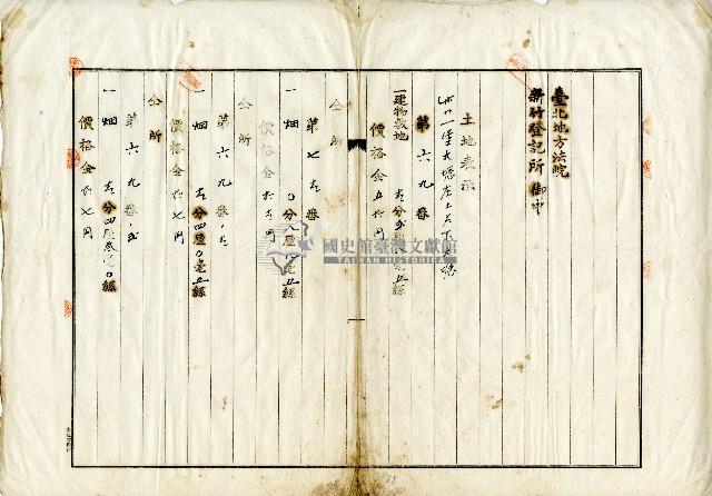 大正五年徐乞食申請書藏品圖，第2張