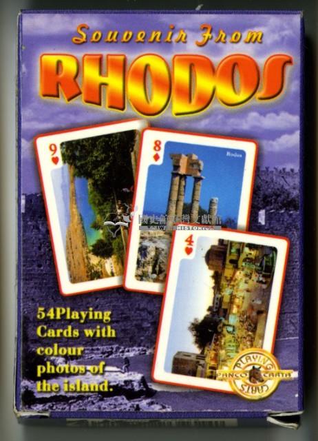 RHODOS字樣撲克牌藏品圖，第2張