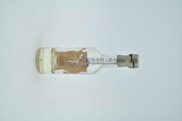 高粱酒樣品透明玻璃小型酒瓶藏品圖，第2張