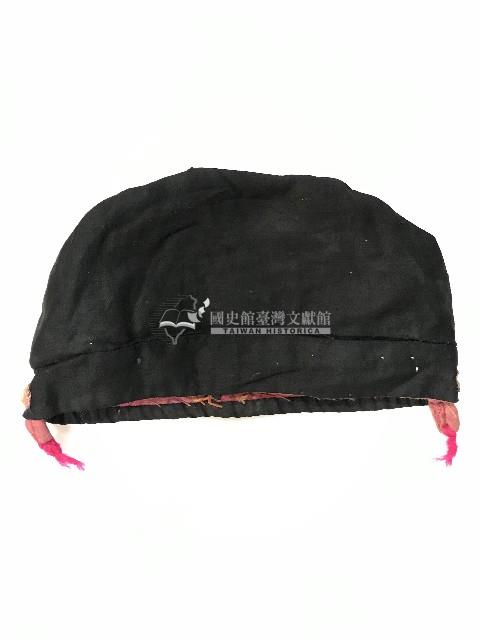 黑色素面童帽藏品圖，第2張