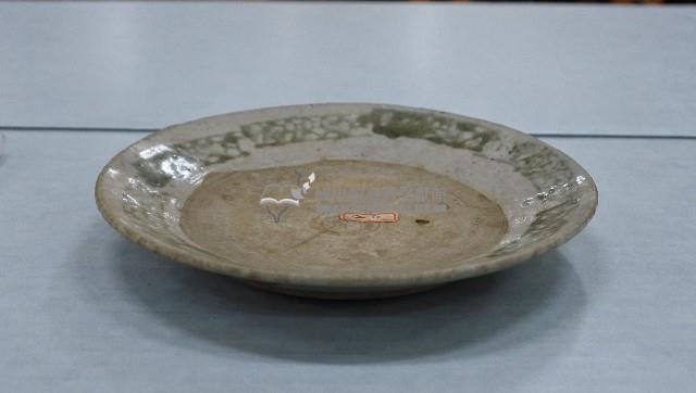 青花網狀印紋小型盤藏品圖，第2張