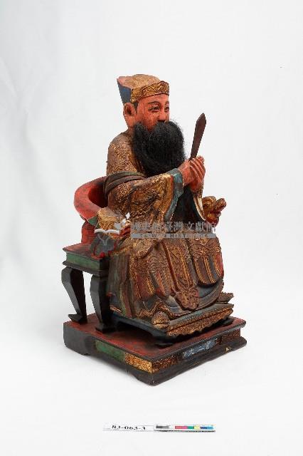 木雕水官大帝神像藏品圖，第2張