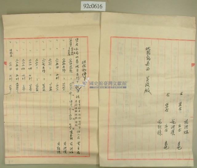 明治四十三年范洪灶等年賦償還勸業資金借入請求書藏品圖，第2張