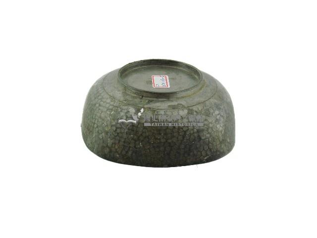 香園閣四委角口淺腹銀碗藏品圖，第2張