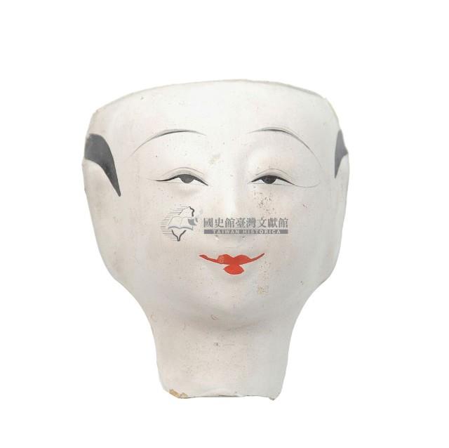 紙紮人臉孔紙糊面具藏品圖，第2張