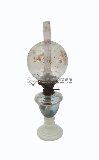 玻璃燈罩式油燈藏品圖，第2張
