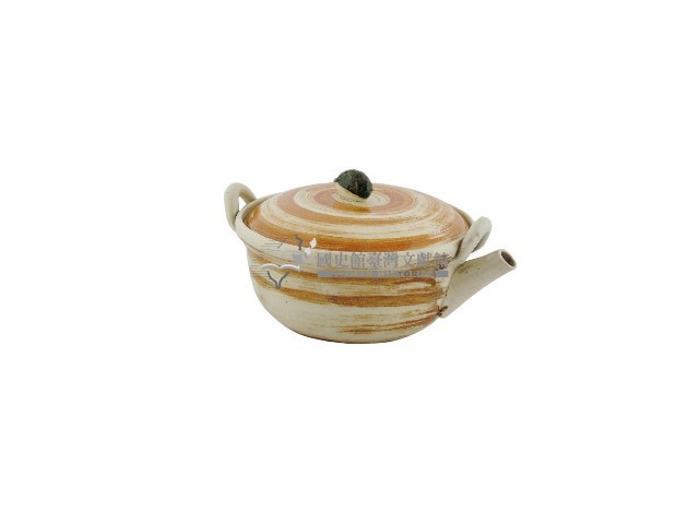 褐釉蓋碗壺藏品圖，第2張