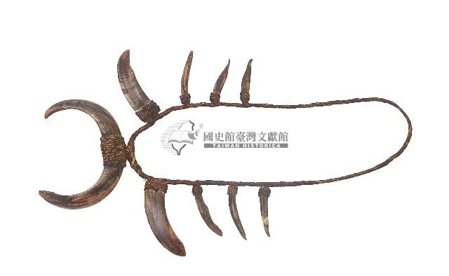 原住民頸飾藏品圖，第2張