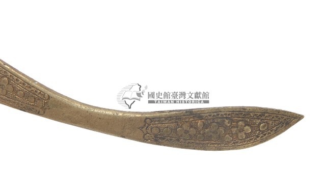 金屬製雕花髮釵藏品圖，第2張