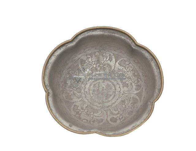 錫彫花供器(組件）-11藏品圖，第2張