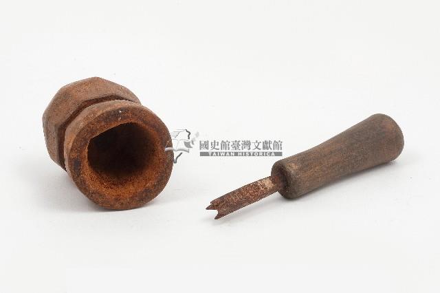 阿美族檳榔杵臼藏品圖，第1張