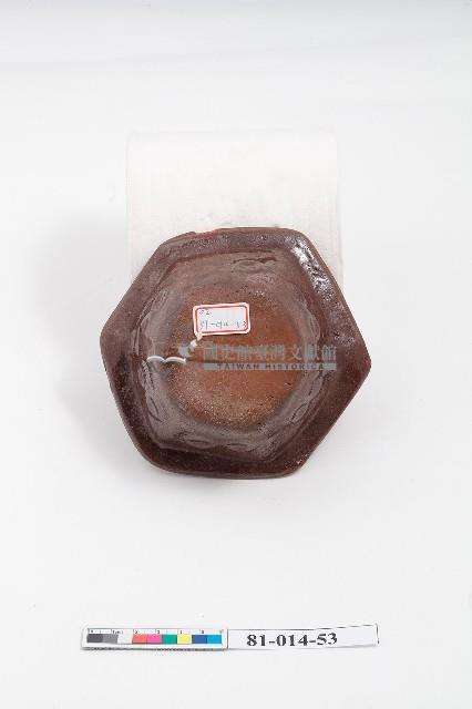 手捏八角型花盆藏品圖，第2張