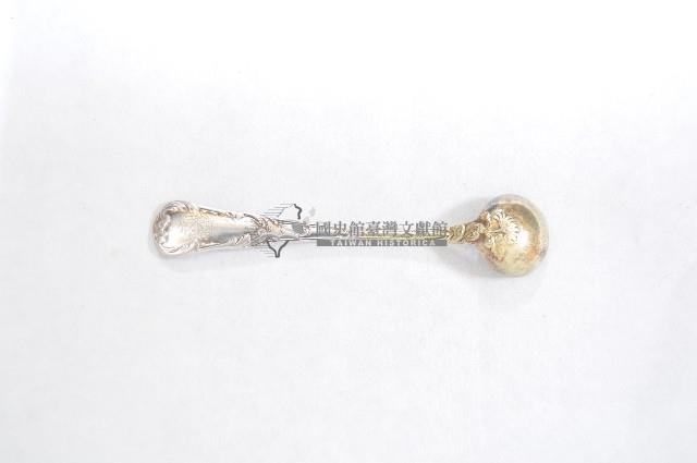 銀質府徽紋圓口湯匙藏品圖，第2張