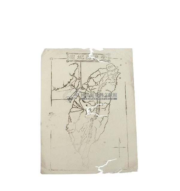 臺灣島地圖藏品圖，第2張
